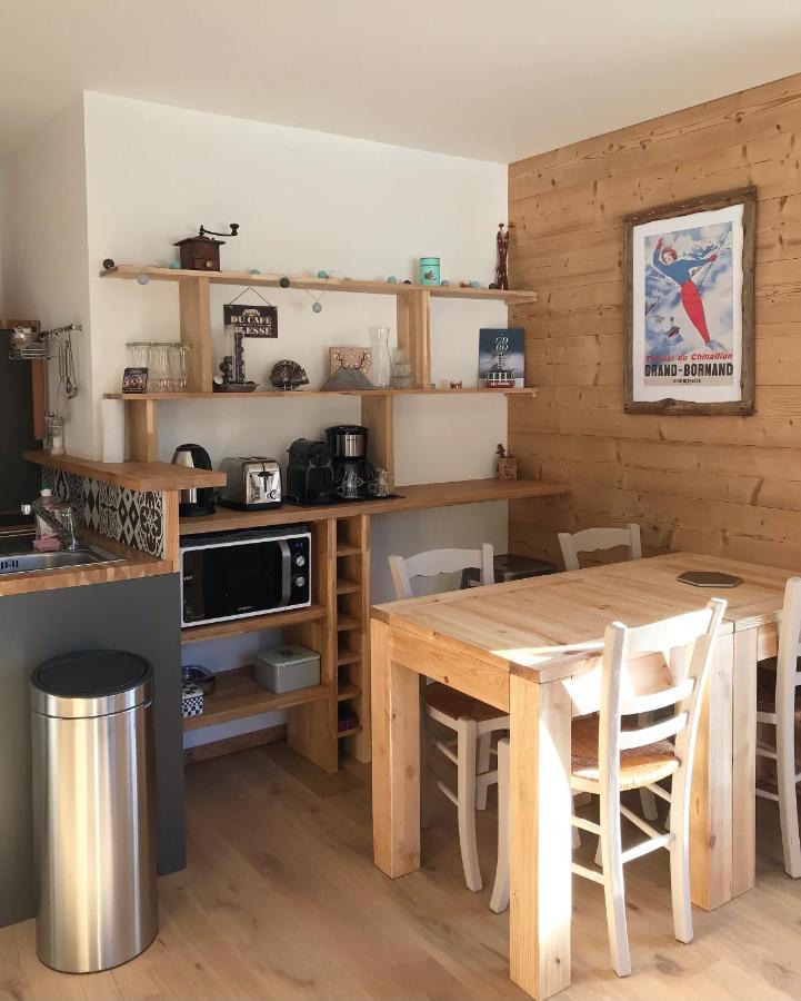 Ferienwohnung La Marmotte Qui Papote Le Grand-Bornand Exterior foto