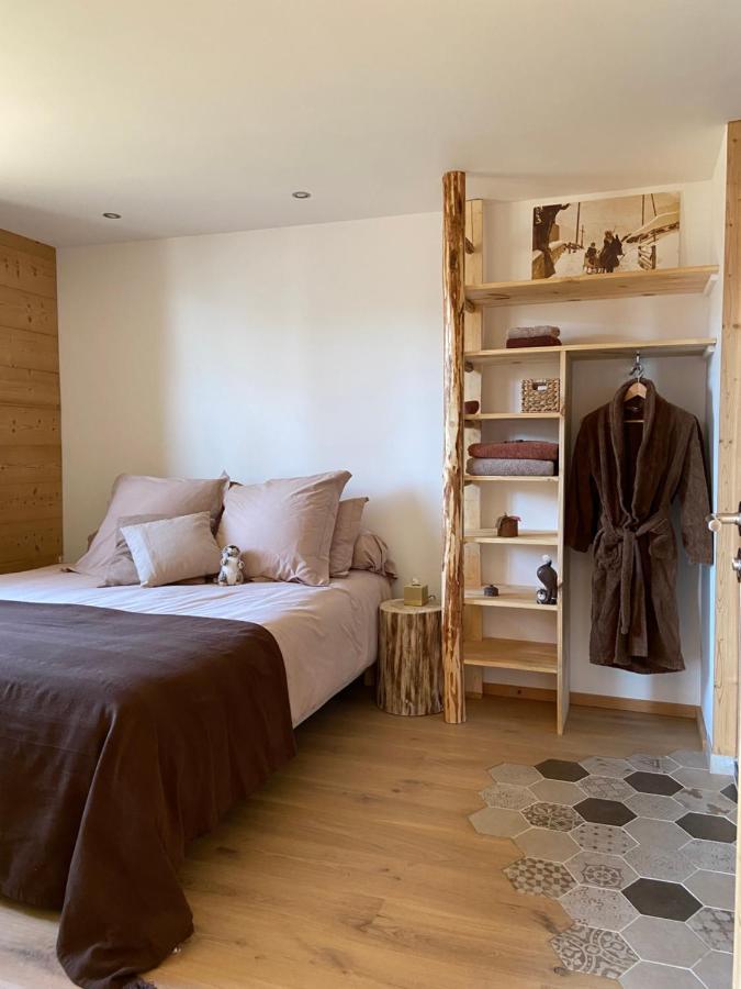 Ferienwohnung La Marmotte Qui Papote Le Grand-Bornand Exterior foto