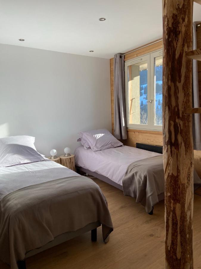 Ferienwohnung La Marmotte Qui Papote Le Grand-Bornand Exterior foto