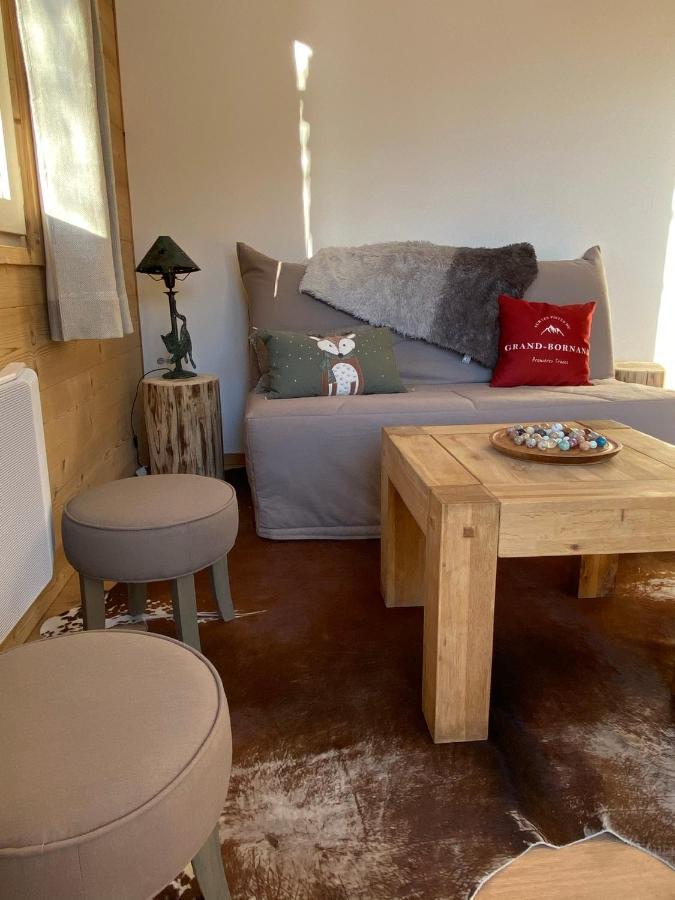 Ferienwohnung La Marmotte Qui Papote Le Grand-Bornand Exterior foto