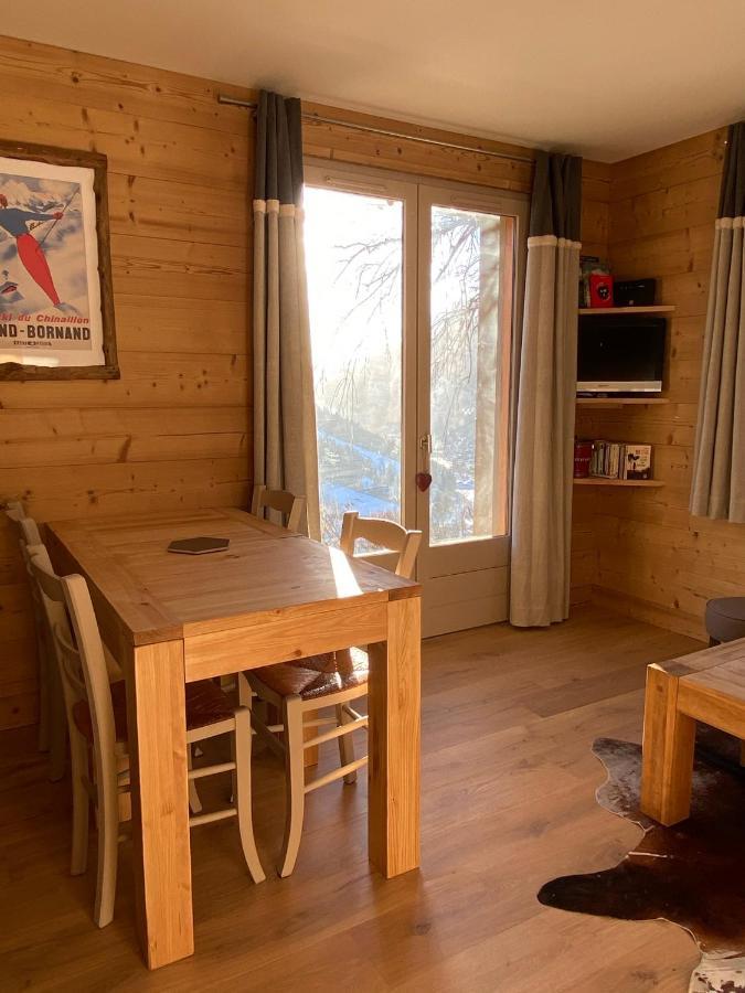 Ferienwohnung La Marmotte Qui Papote Le Grand-Bornand Exterior foto