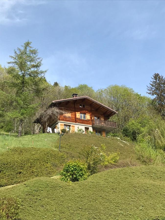 Ferienwohnung La Marmotte Qui Papote Le Grand-Bornand Exterior foto