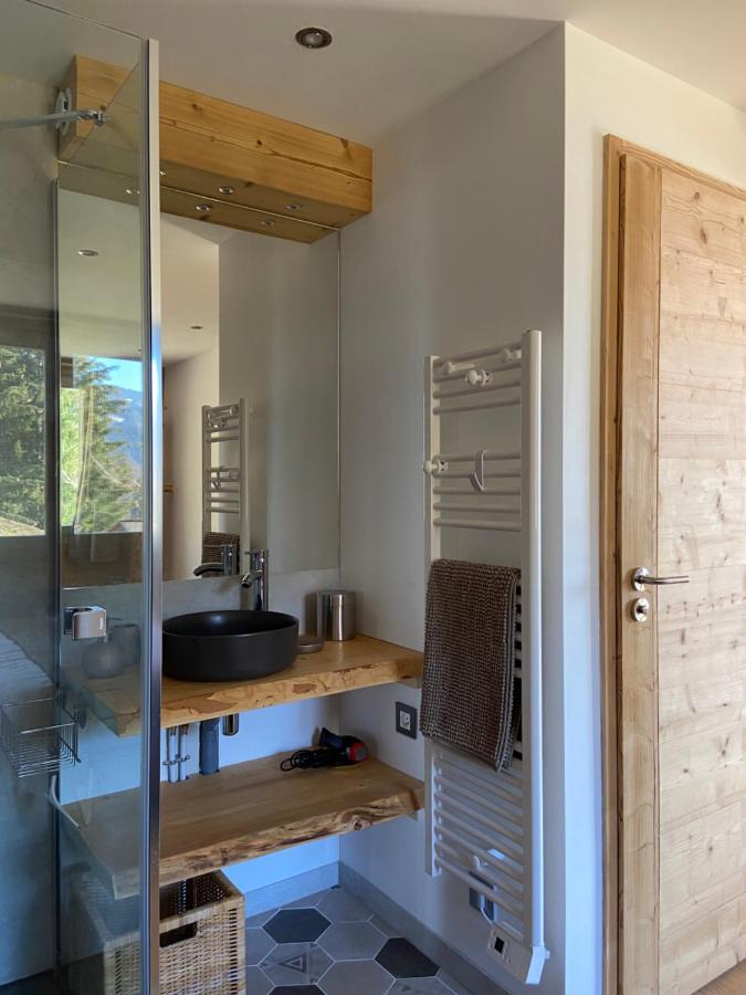 Ferienwohnung La Marmotte Qui Papote Le Grand-Bornand Exterior foto