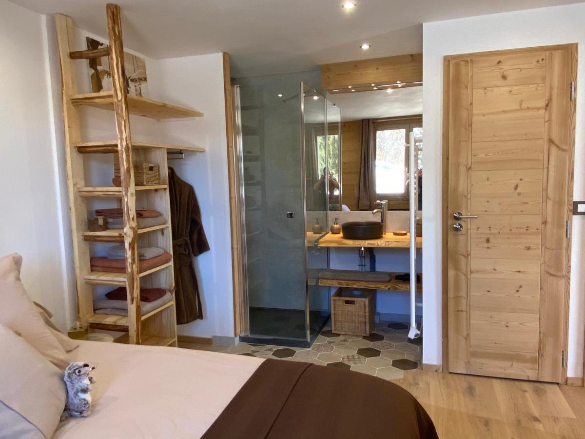 Ferienwohnung La Marmotte Qui Papote Le Grand-Bornand Exterior foto