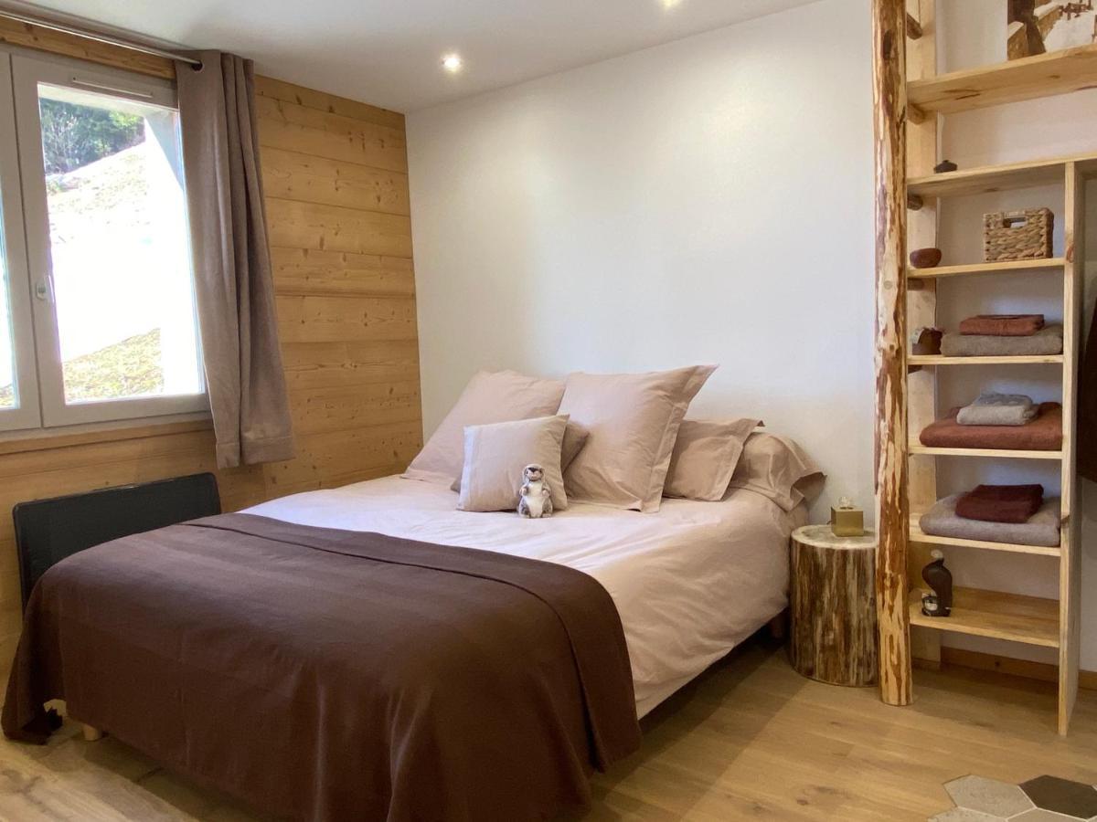 Ferienwohnung La Marmotte Qui Papote Le Grand-Bornand Exterior foto