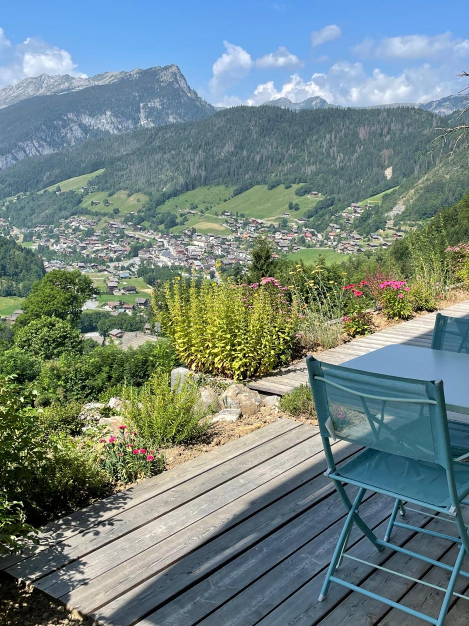 Ferienwohnung La Marmotte Qui Papote Le Grand-Bornand Exterior foto